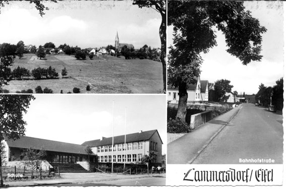 postkarte lammersdorf schul